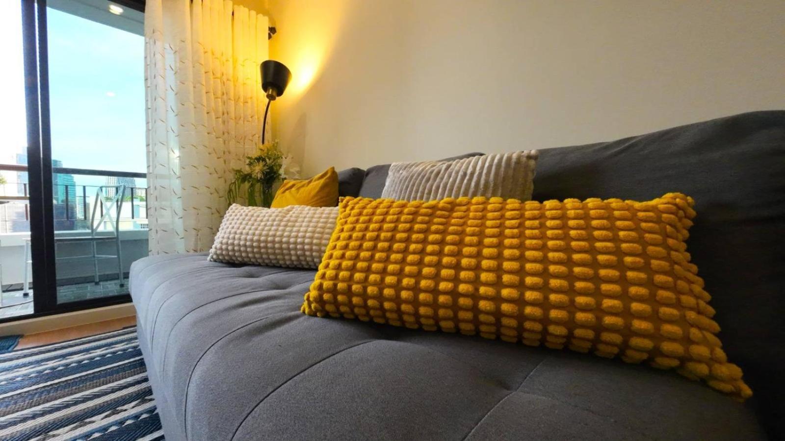 Cozy 1Br Walk To Bts And Airport Rail Link Close To Malls G7 Бангкок Номер фото